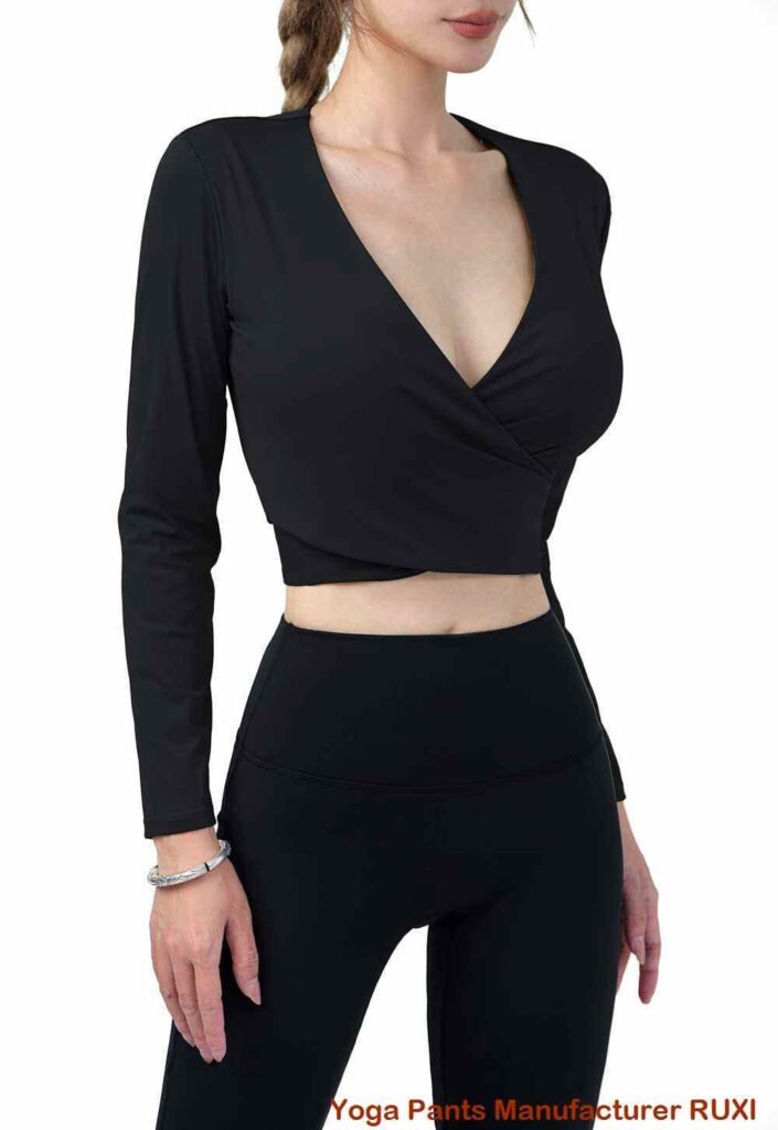 महिलाको योग टी शर्ट RUXI ne702