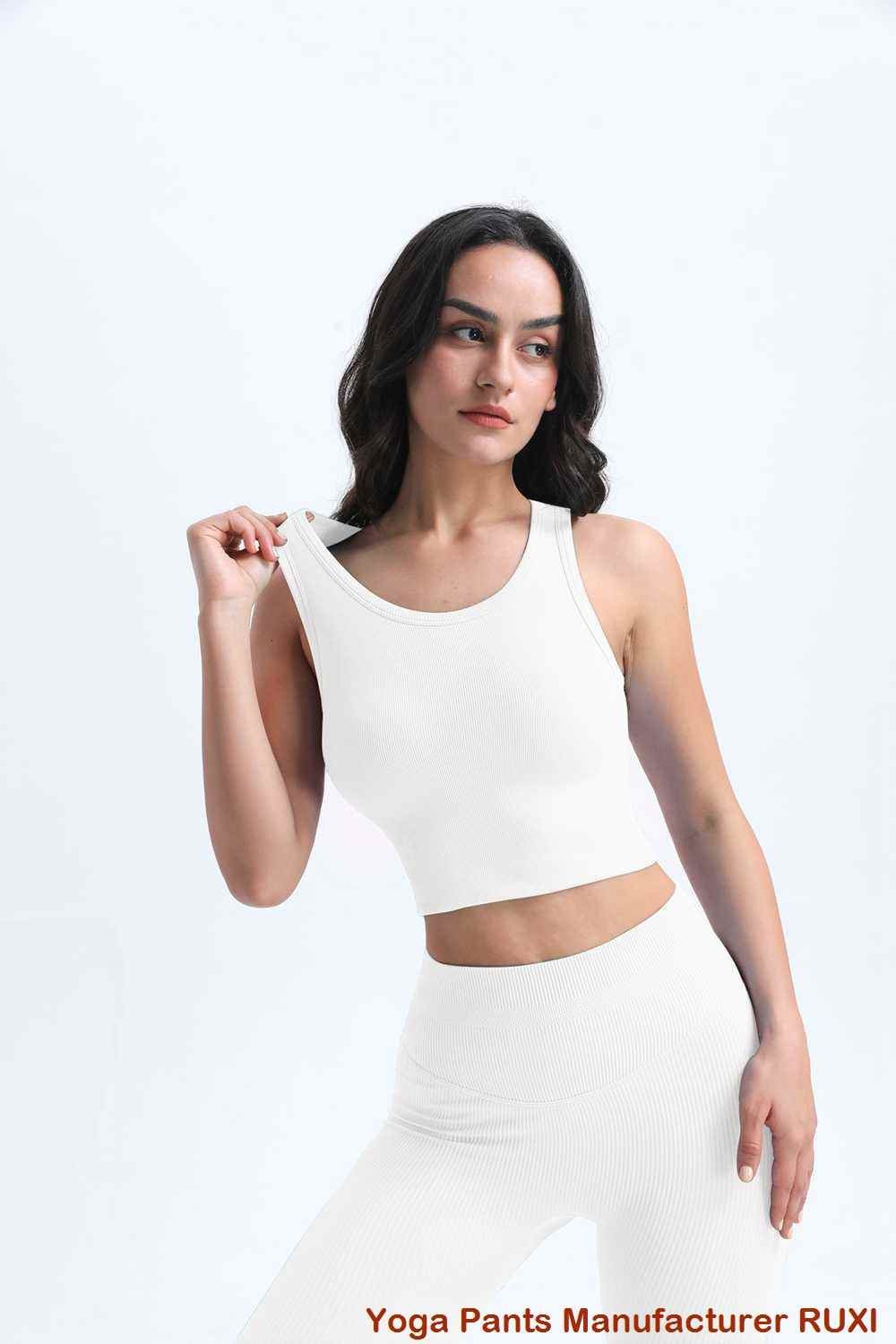 योगा प्यान्ट गुलाबी माथि तह RUXI