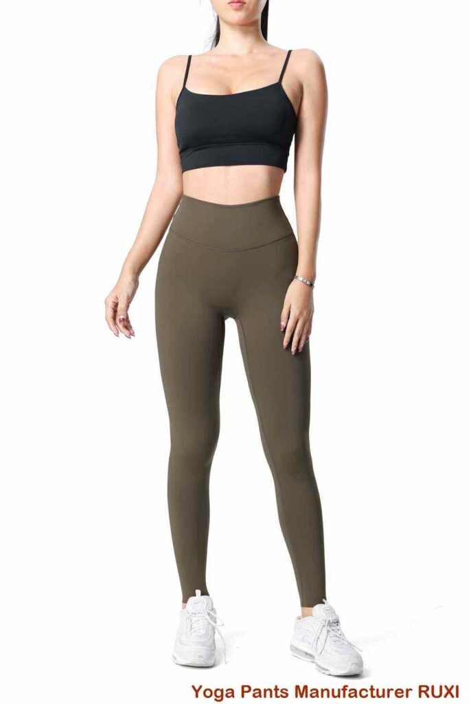 क्रप गरिएको योग प्यान्ट RUXI ne85